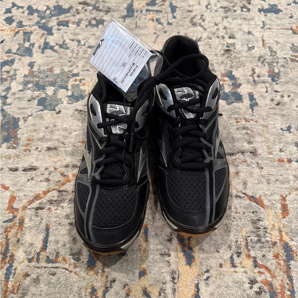 Mizuno Wave Bolt 6 Volleyball Shoes 430224 9073 Black Grey Women's U.S Size 7.5 - Picture 4 of 7